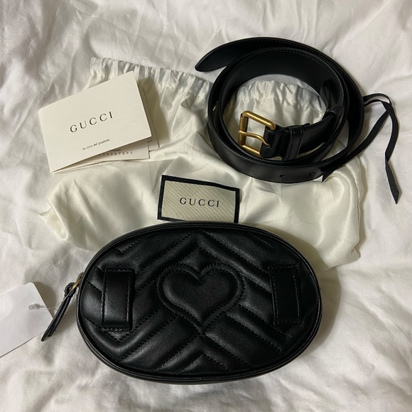 NWT Gucci GG Marmont Belt Waist Mini Bum Bag - Picture 4 of 4